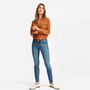 Everlane Mid Rise Skinny Jeans size 25 ankle